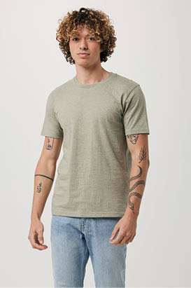 T-shirt Brett in cotone riciclato, nero