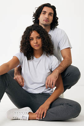 Pantaloni Cooper in cotone riciclato, nero