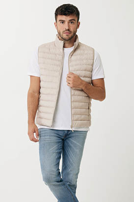 Gilet da uomo Meru in rPET, nero