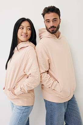 Felpa con cappuccio Yengo con tasche laterali, nero