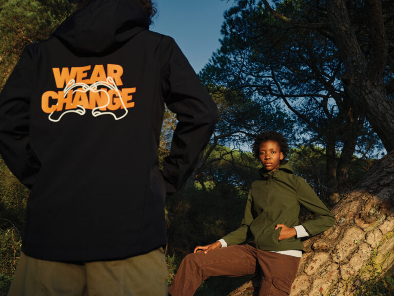 Makalu softshell herrjacka i återvunnen polyester, svart