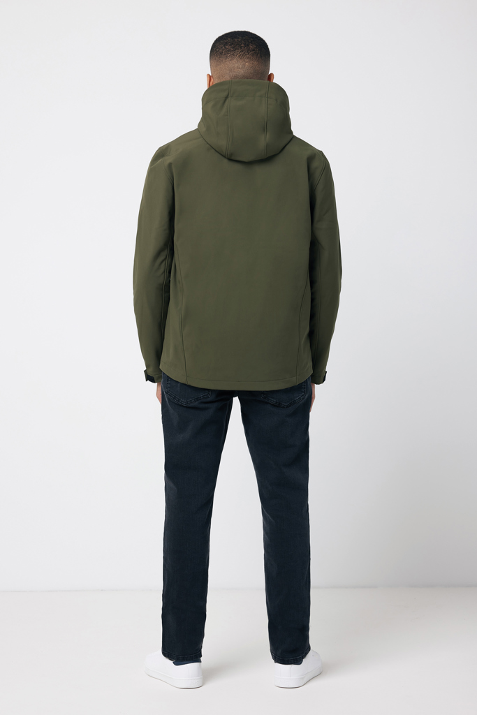 Makalu Chaqueta ShoftShell Hombre Poliéster Reciclado, caqui