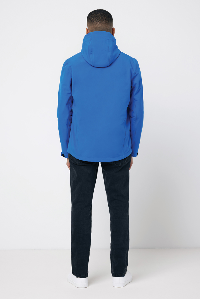 Makalu Chaqueta ShoftShell Hombre Poliéster Reciclado, azul