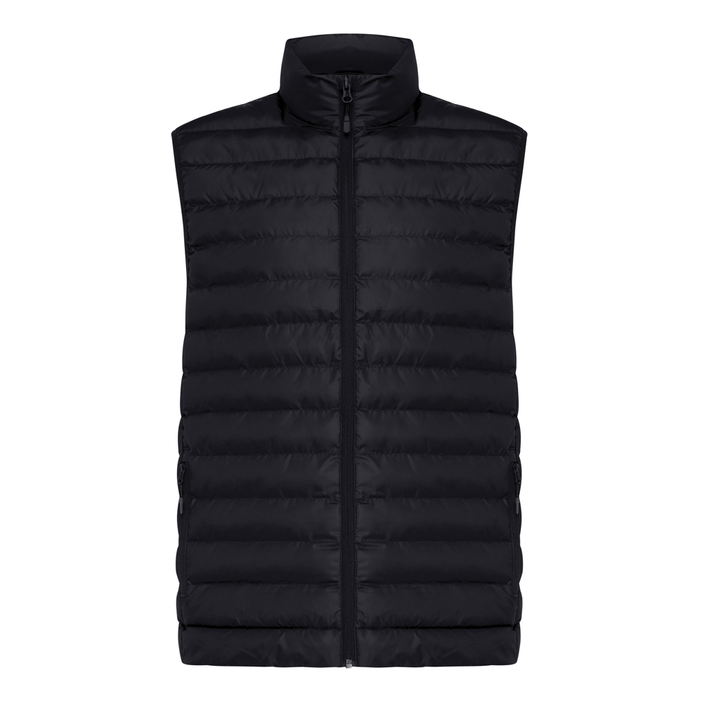 Gilet da uomo Meru in rPET, nero