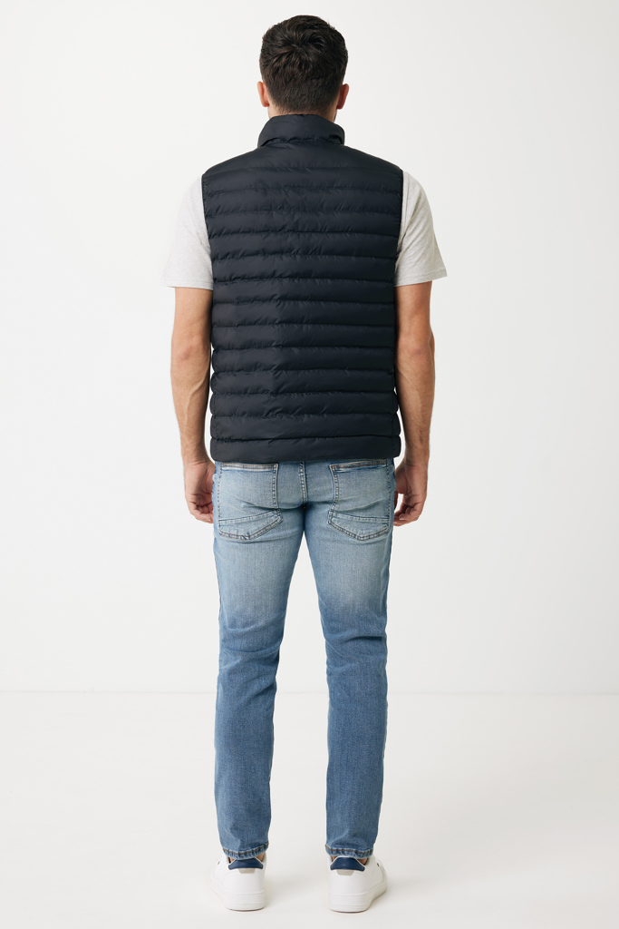 Gilet da uomo Meru in rPET, nero