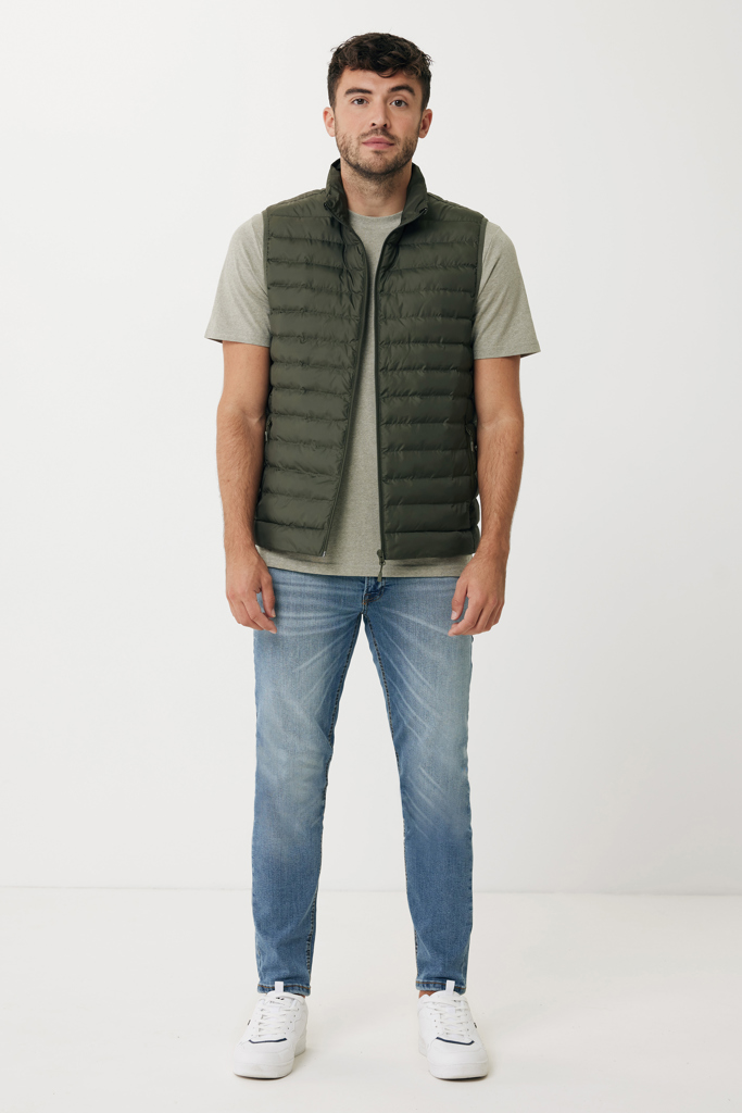 Gilet da uomo Meru in rPET, cachi