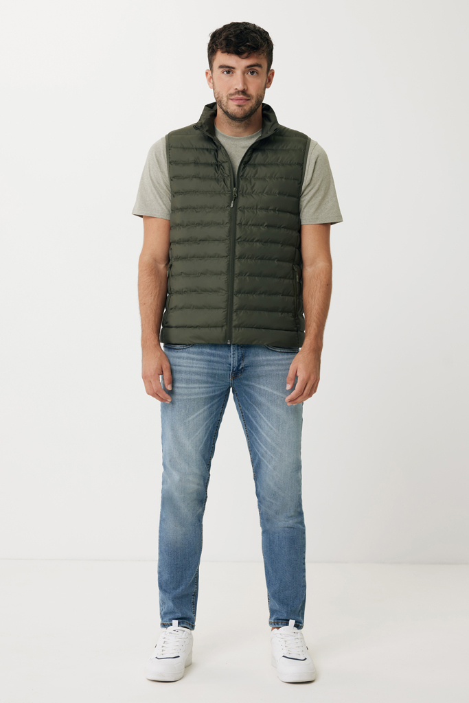 Gilet da uomo Meru in rPET, cachi