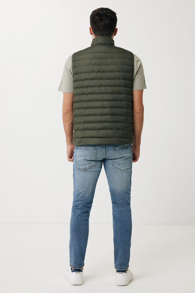 Gilet da uomo Meru in rPET, cachi