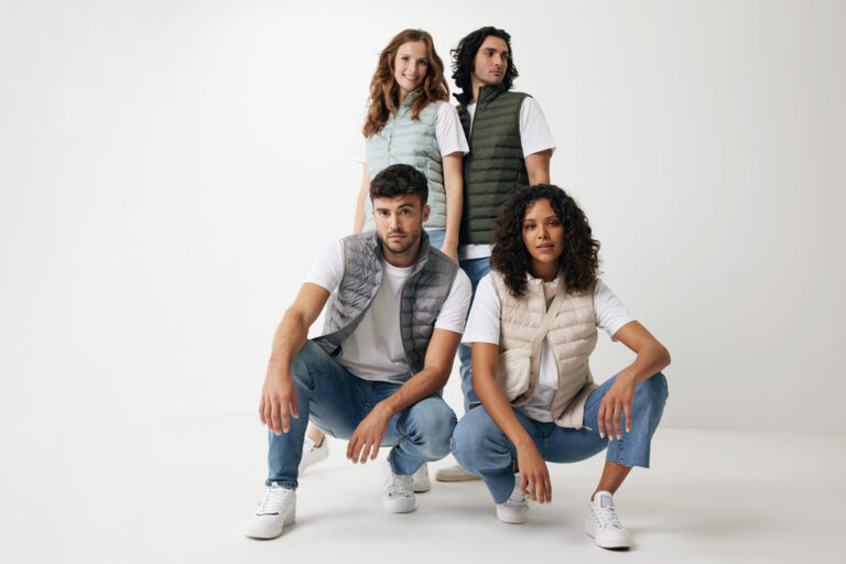 Gilet da uomo Meru in rPET, cachi