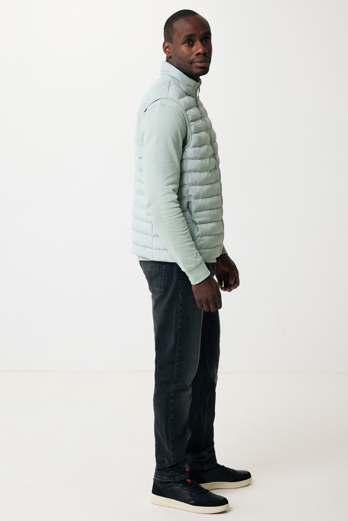 Bodywarmer homme en polyester recyclé Meru, Iceberg green