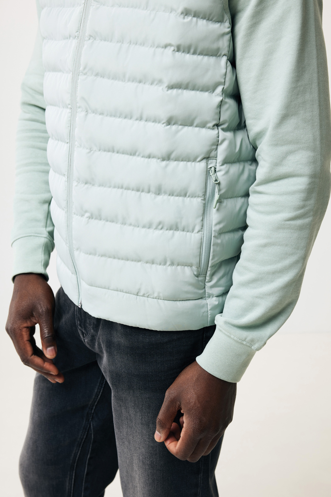 Bodywarmer homme en polyester recyclé Meru, Iceberg green