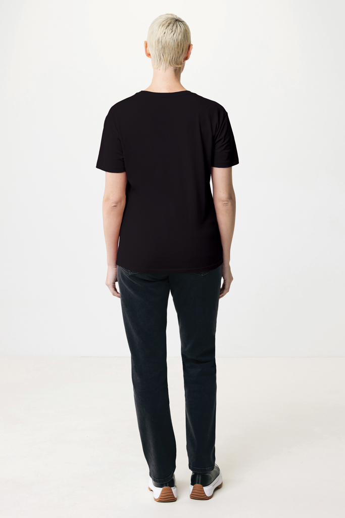 Yala women lightweight recycled cotton t-shirt, black