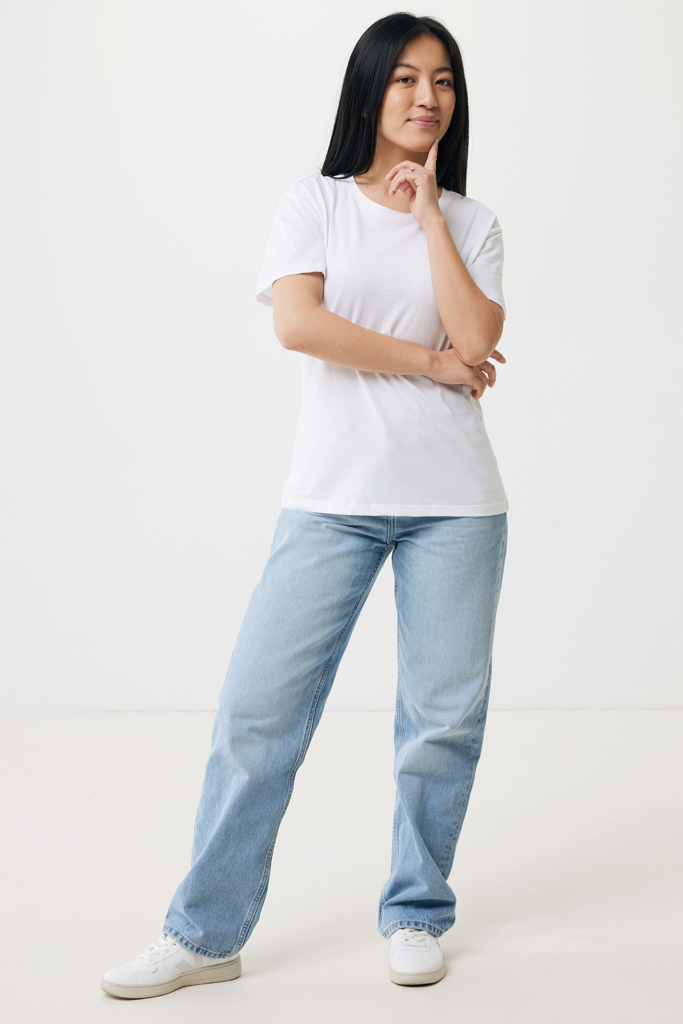 Yala Damen T-Shirt aus recycelter Baumwolle, recycled white