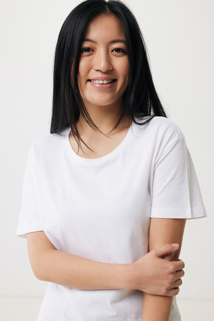 Yala Damen T-Shirt aus recycelter Baumwolle, recycled white