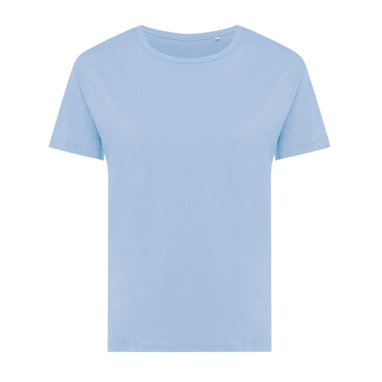 Yala Camiseta Mujer Light Weight Algodón Reciclado, sky blue