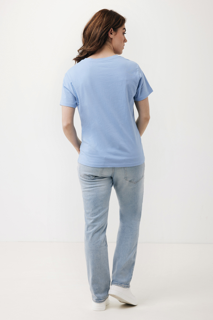 Yala Camiseta Mujer Light Weight Algodón Reciclado, sky blue