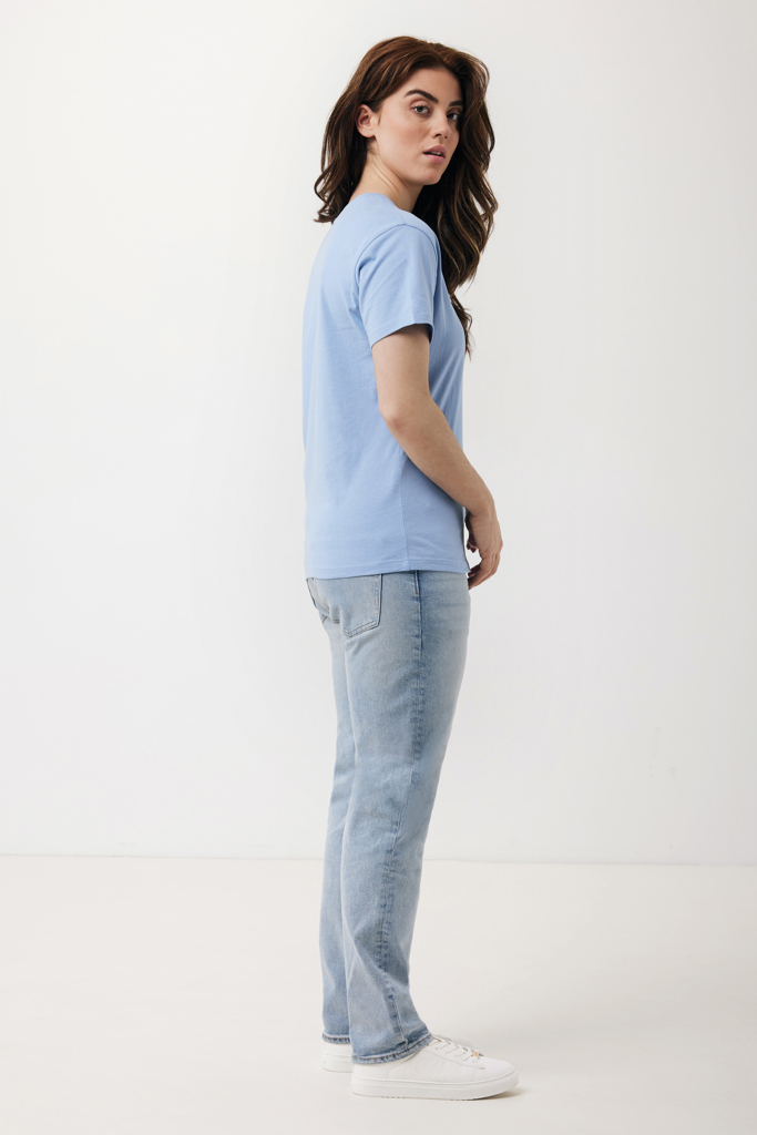 Yala Camiseta Mujer Light Weight Algodón Reciclado, sky blue