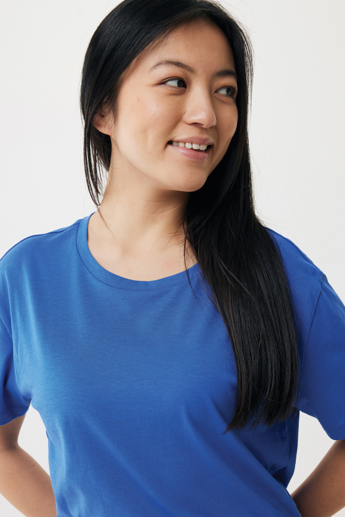 Yala Damen T-Shirt aus recycelter Baumwolle, Königsblau