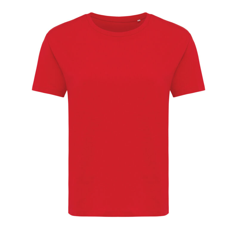 Yala Camiseta Mujer Light Weight Algodón Reciclado, rojo