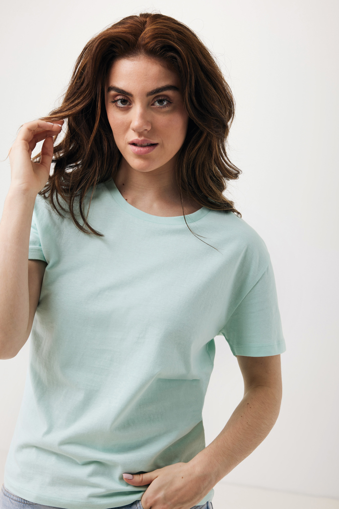 Yala women lightweight recycled cotton t-shirt, crushed mint