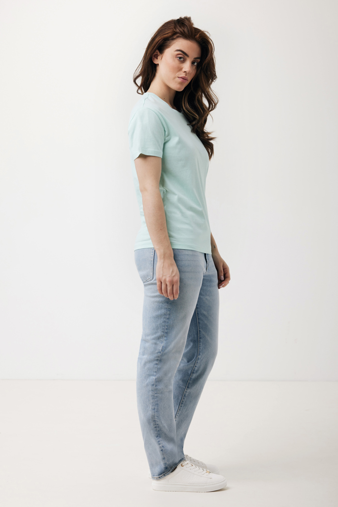 Yala women lightweight recycled cotton t-shirt, crushed mint