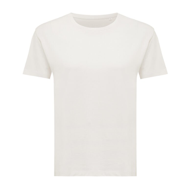 Yala Camiseta Mujer Light Weight Algodón Reciclado, ivory wh