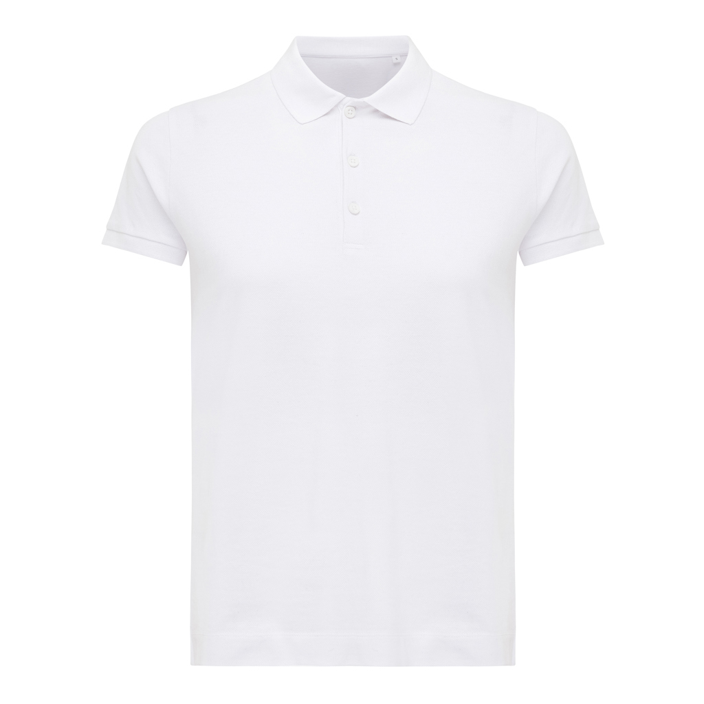 Yosemite Polo Piqué Mujer Algodón Reciclado, recycled white