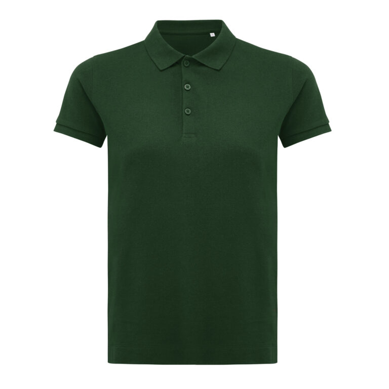 Yosemite Polo Piqué Mujer Algodón Reciclado, forest green