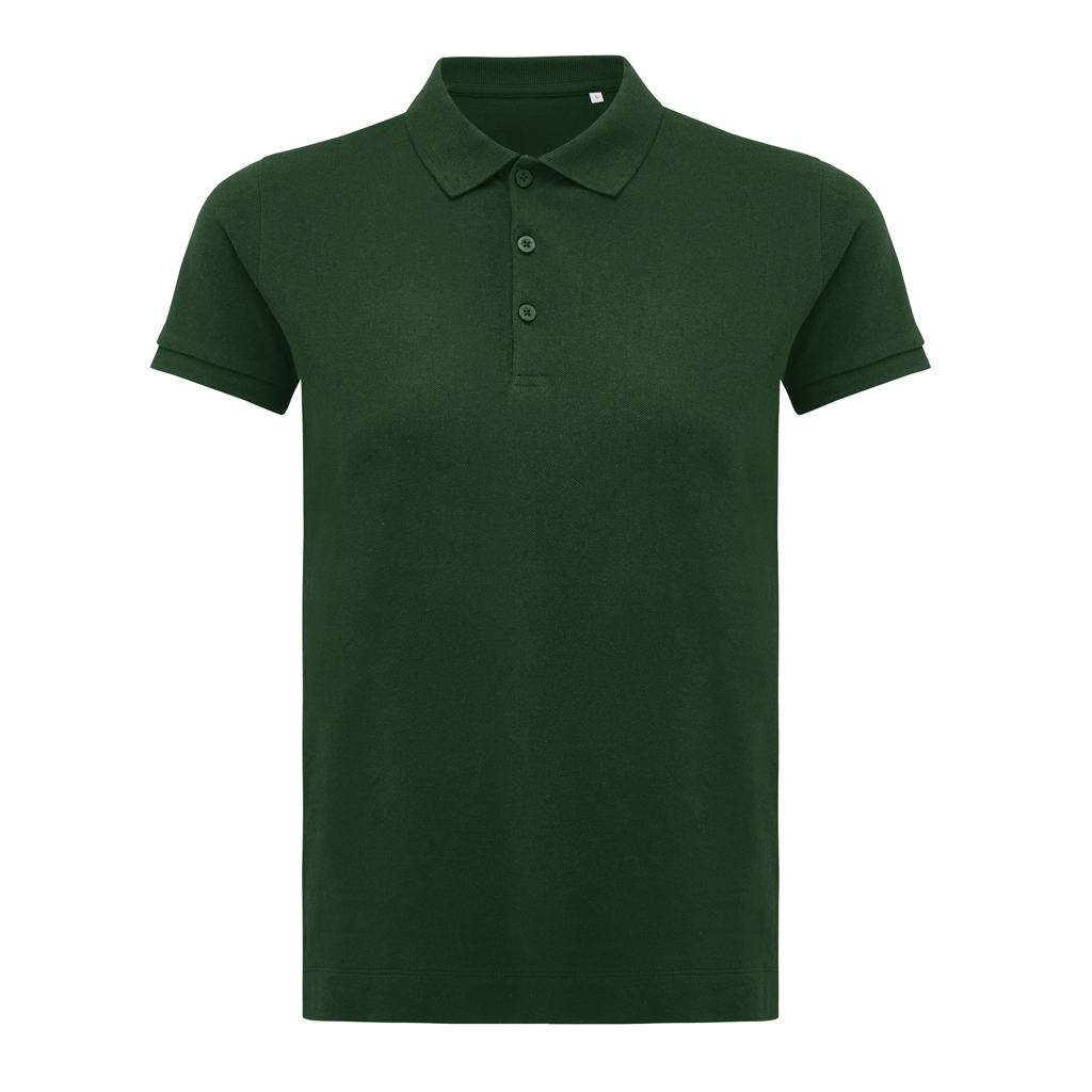 Yosemite Polo Piqué Mujer Algodón Reciclado, forest green