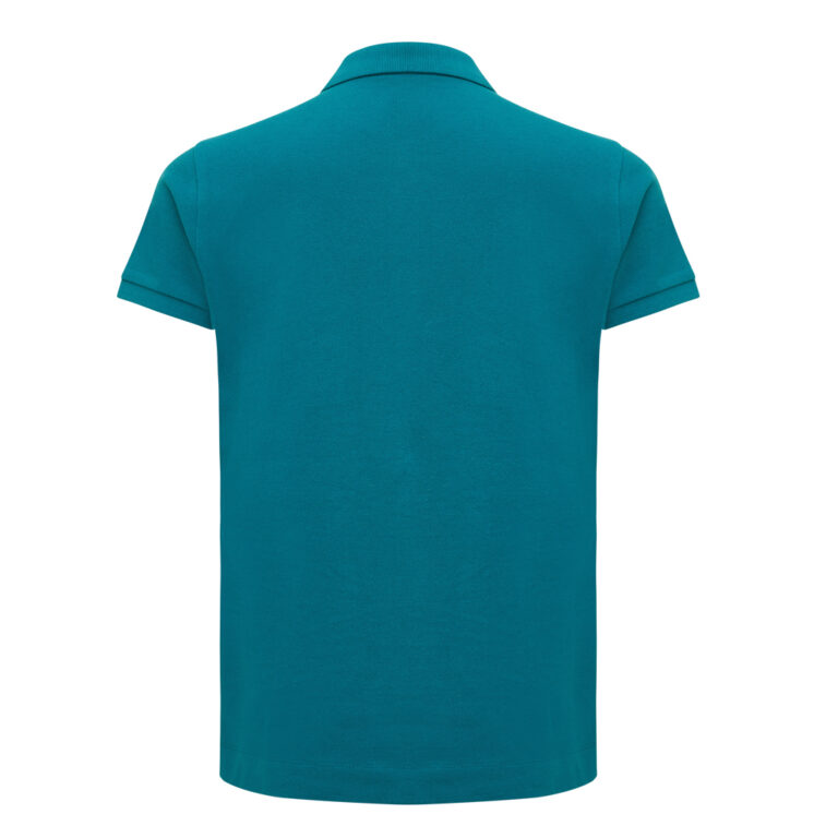 Yosemite dames recycled katoen pique polo, verdigris