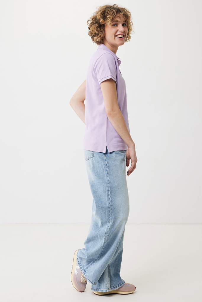 Yosemite Polo Piqué Mujer Algodón Reciclado, lavender