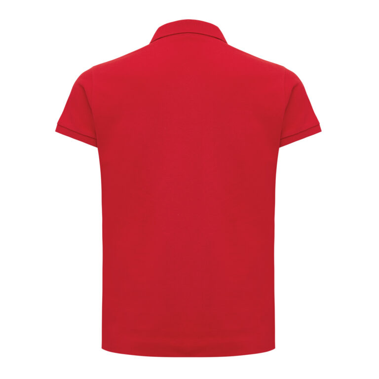 Yosemite Polo Piqué Mujer Algodón Reciclado, rojo