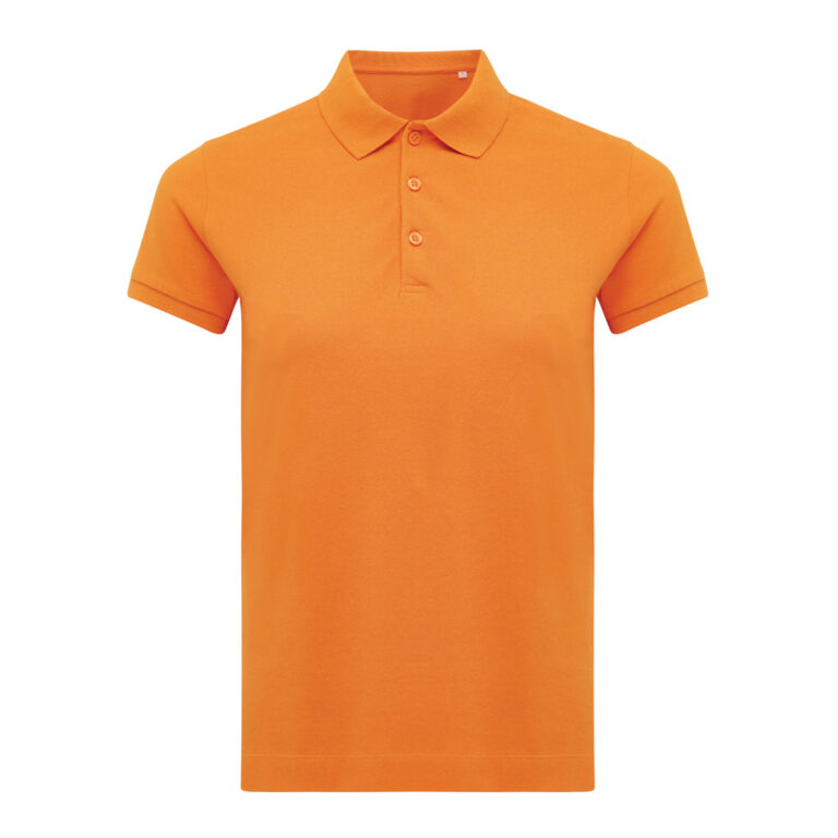 Yosemite Polo Piqué Mujer Algodón Reciclado, naranja