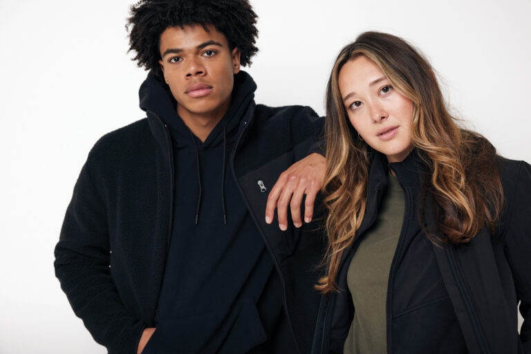 Makalu softshell damjacka i återvunnen polyester, svart