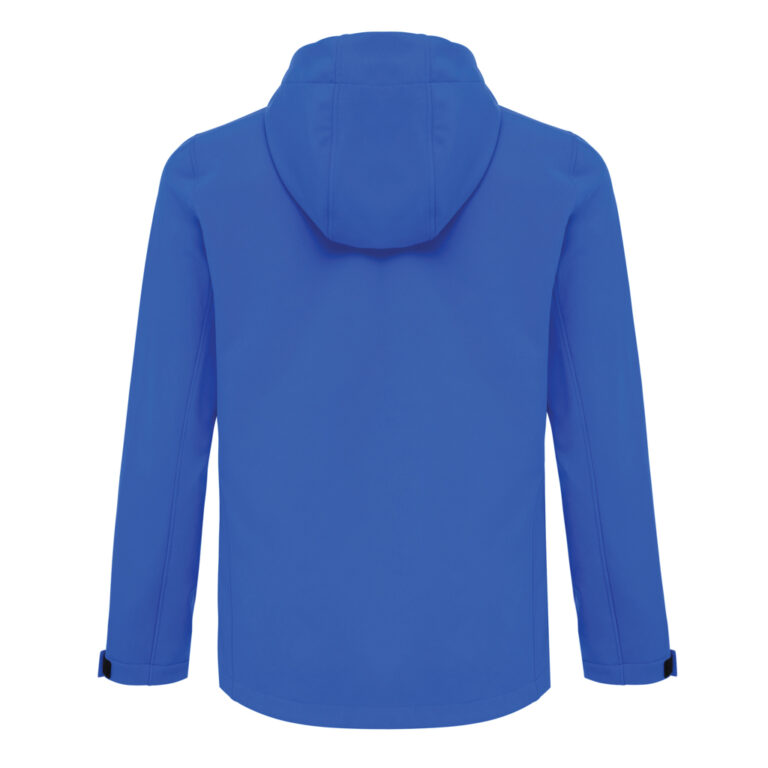 Veste femme soft shell en polyester recyclé Makalu, bleu roy