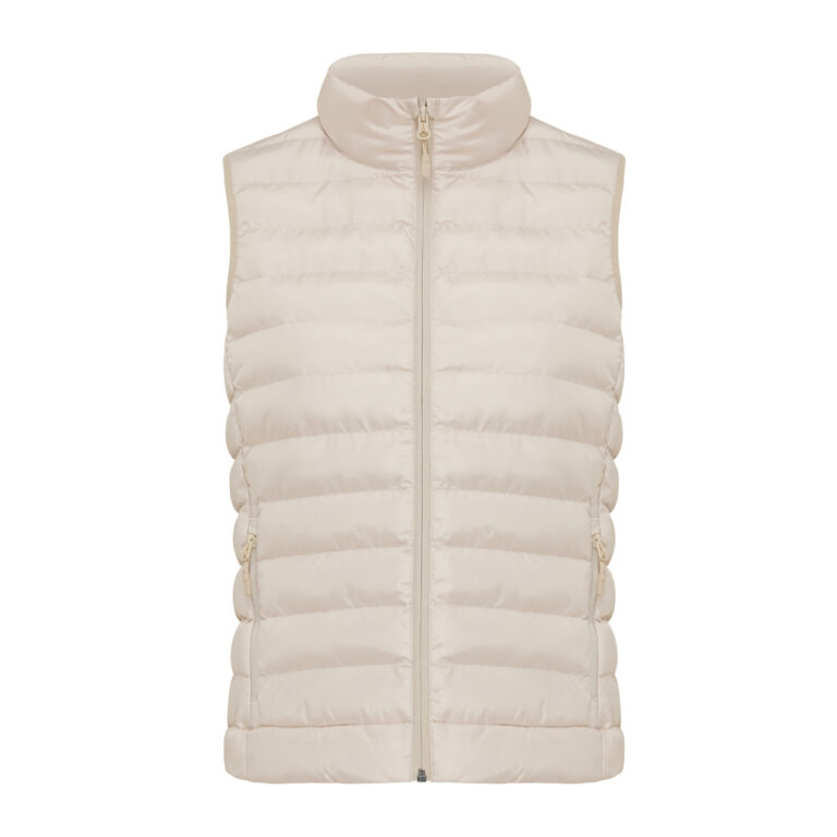 Gilet da donna Meru in rPET, beige
