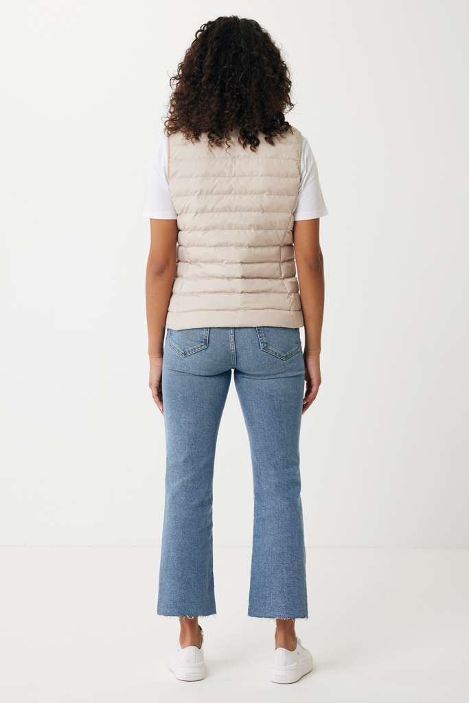 Gilet da donna Meru in rPET, beige