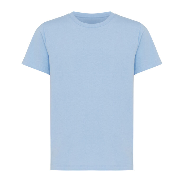 Koli kids lightweight recycled cotton t-shirt, sky blue