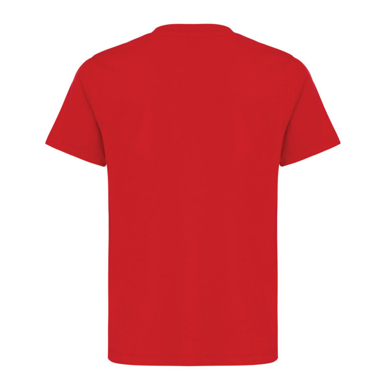 Koli kids lightweight recycled cotton t-shirt, red