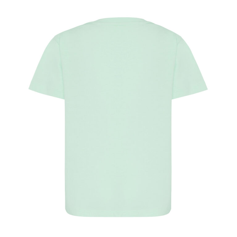 Koli kids lightweight recycled cotton t-shirt, crushed mint