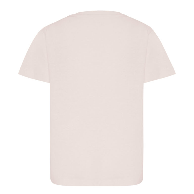 Koli kids lightweight recycled cotton t-shirt, cloud pink