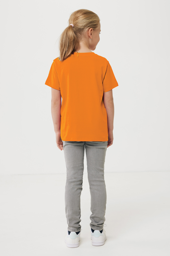 T-shirt pour enfants en coton recyclé Koli, orange