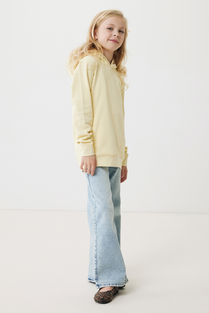 Yengo KidsHoodie mit Seitentaschen aus rec. Baumwolle, cream