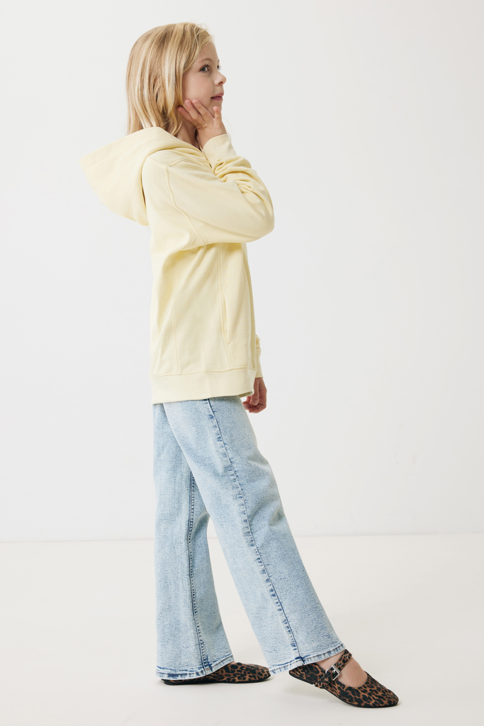 Yengo KidsHoodie mit Seitentaschen aus rec. Baumwolle, cream