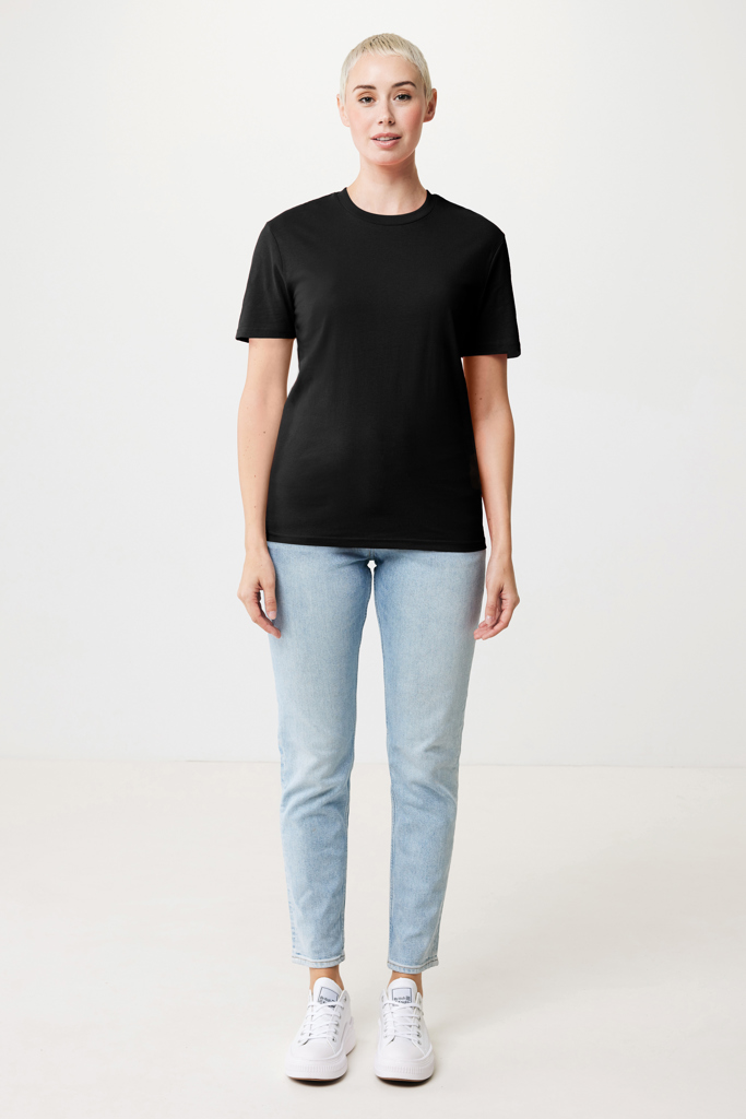 Bryce gerecycled katoen t-shirt, zwart