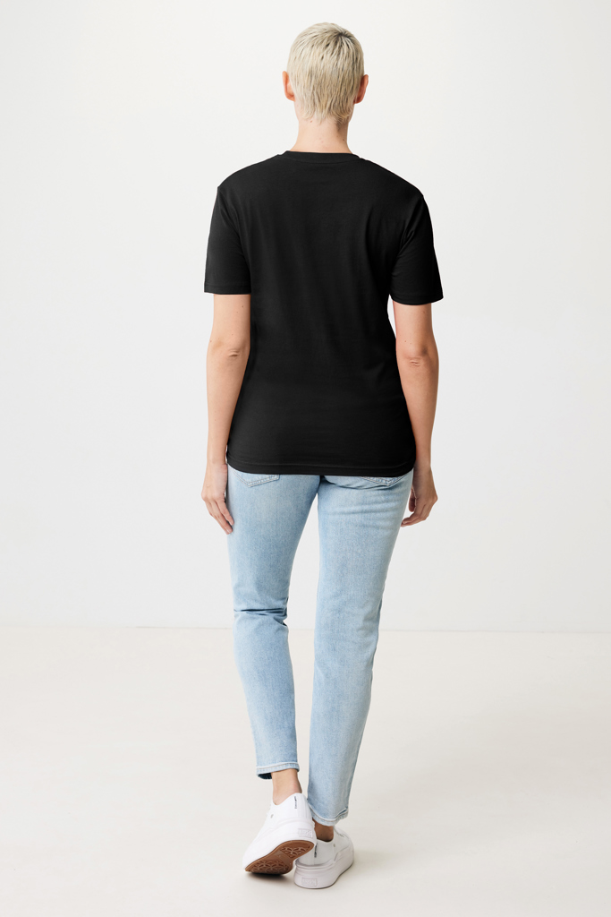 Bryce gerecycled katoen t-shirt, zwart