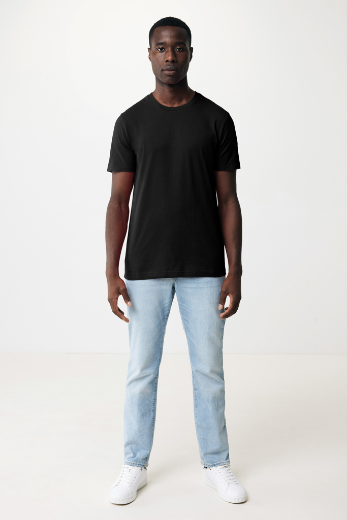 Bryce gerecycled katoen t-shirt, zwart