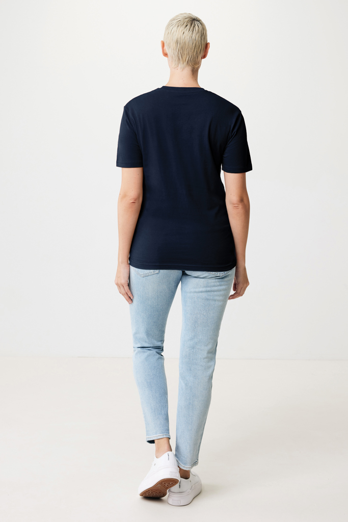 T-shirt en coton recyclé Bryce, bleu marine