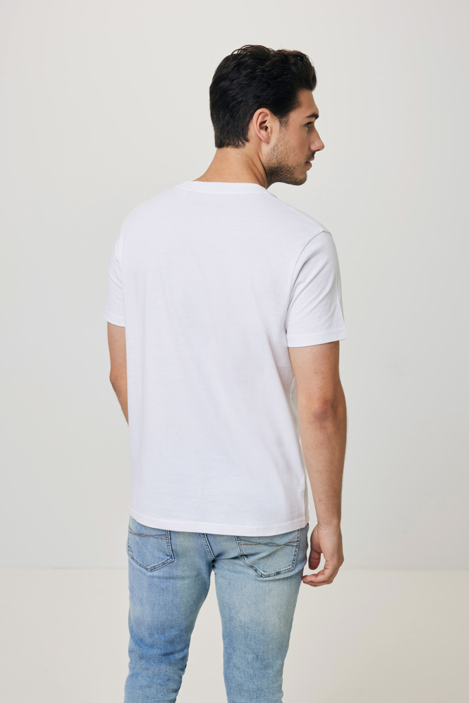 Bryce recycled cotton t-shirt, recycled white