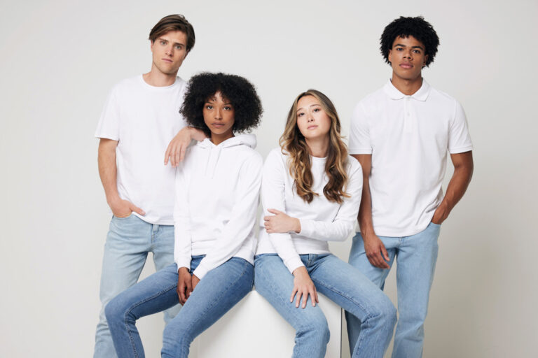 Bryce recycled cotton t-shirt, recycled white